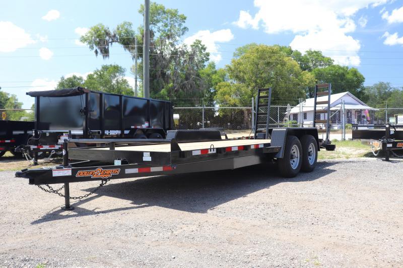 2023 Down 2 Earth Trailers 82x20 EQ Equipment Trailer Amp Trailers