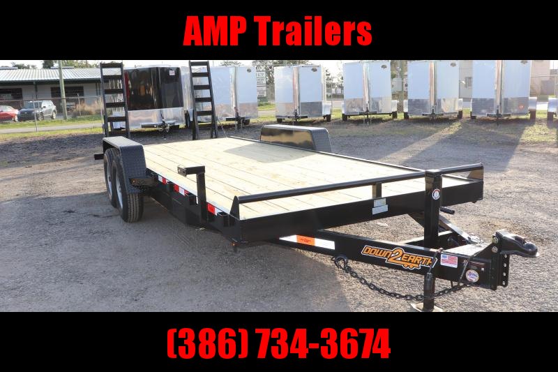 2020 Down 2 Earth Trailers 82x20 EQ Equipment Trailer 2020 Down 2 Earth Trailers 82x20 EQ Equipment Trailer