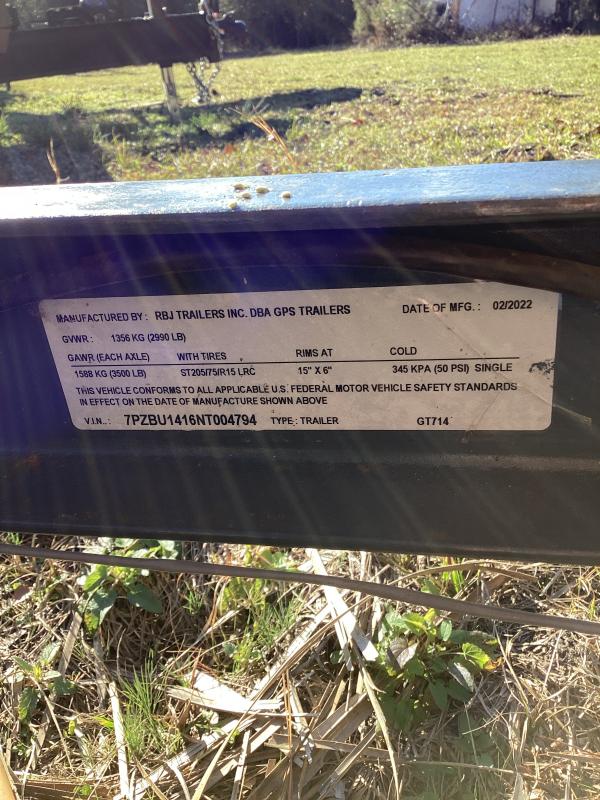 used Utility Trailers GPS Trailers  for sale, in Blackshear, GA Thumbnail 2