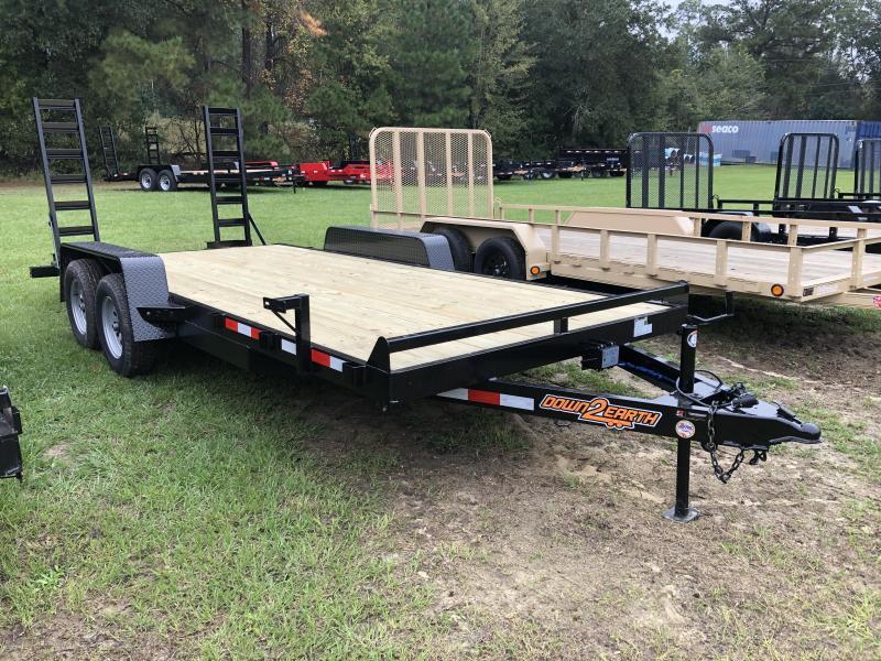 2020 Down 2 Earth Trailers 82x18 7k Equipment Hauler 2020 Down 2 Earth Trailers 82x18 7k Equipment Hauler