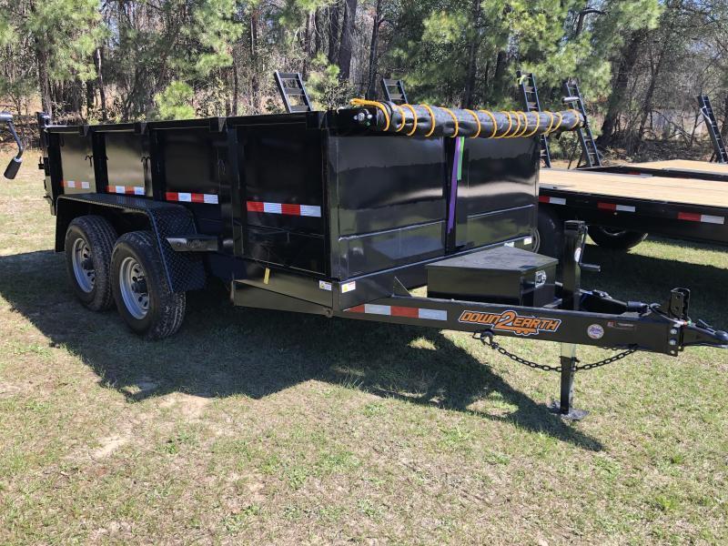 2021 Down 2 Earth Trailers 7x12TA w/ 24" Sides Dump Trailer 2021 Down 2 Earth Trailers 7x12TA w/ 24" Sides Dump Trailer