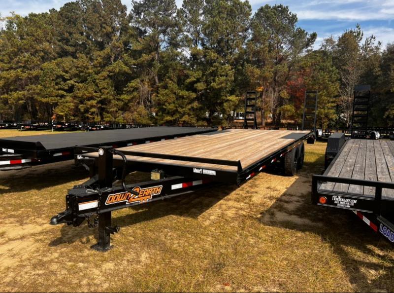 2022 Down2Earth 96X24TA DECKOVER - WOOD Equipment Trailer 2022 Down2Earth 96X24TA DECKOVER - WOOD Equipment Trailer