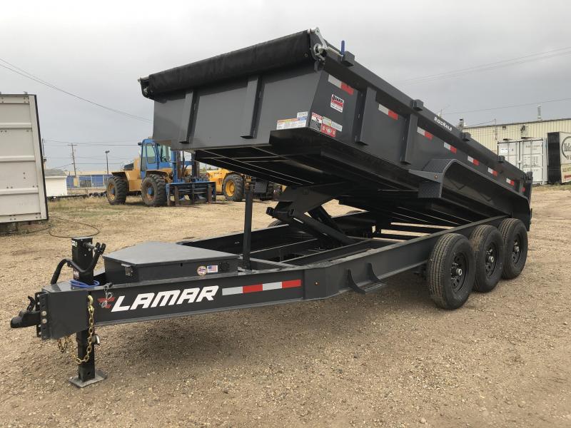 2022 16' Lamar 3x7k Dump Trailer 2022 16' Lamar 3x7k Dump Trailer