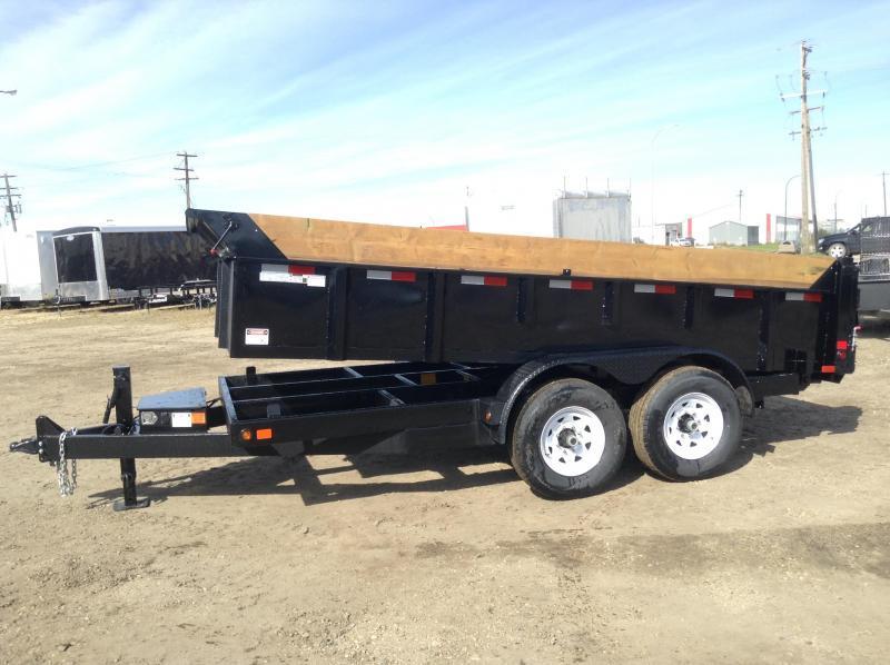 2022 Canada Trailers 83" x 14ft 2x7k Dump Trailer 2022 Canada Trailers 83" x 14ft 2x7k Dump Trailer