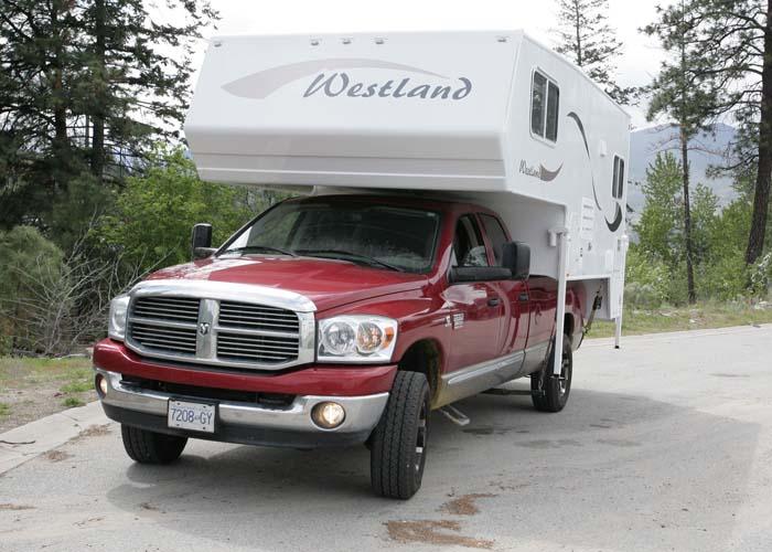 2023 Westland RV Westland 80WS Truck Bed Camper Chemo RV Trailer