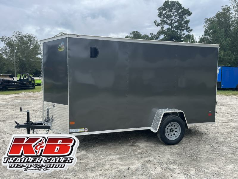2024 Covered Wagon Trailers CW6x12SA Cargo / Enclosed Trailer K&B
