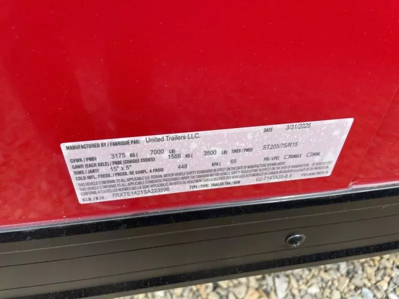 new Other Trailers United Trailers  for sale, in Strasburg, OH Thumbnail 3