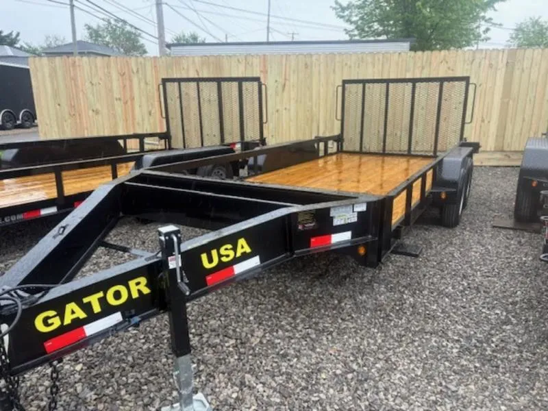 2026 Gatormade 16 Foot Aardvark Utility 7K Trailer 