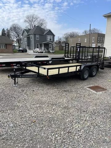 2024 Gatormade 16? Tandem Axle Utility Trailer 