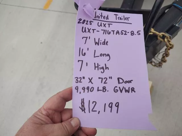 new Cargo (Enclosed) Trailers United Trailers  for sale, in Strasburg, OH Thumbnail 5