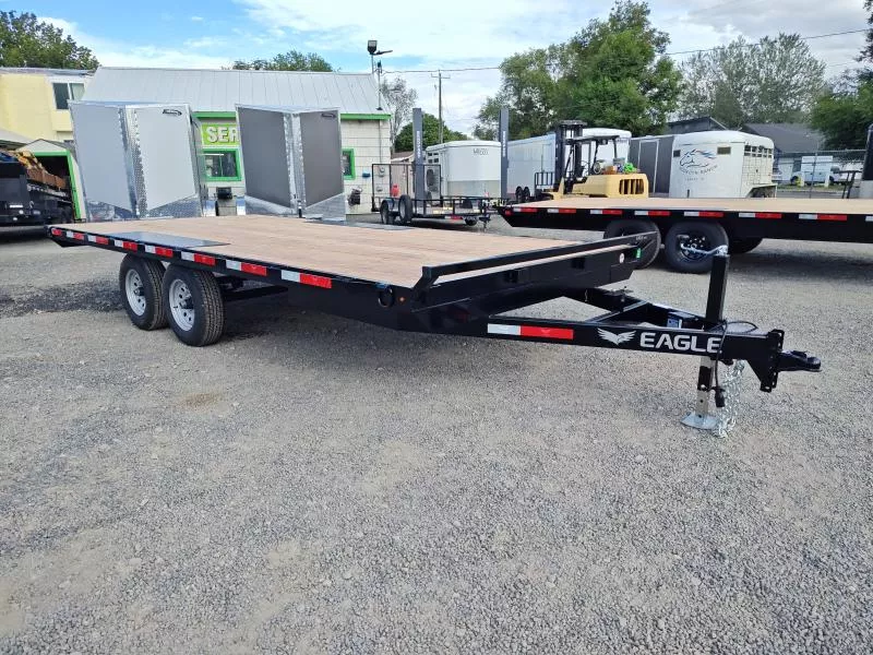 2026 Eagle Trailer 8.5x18 Eagle 10K Equipment Deckover 