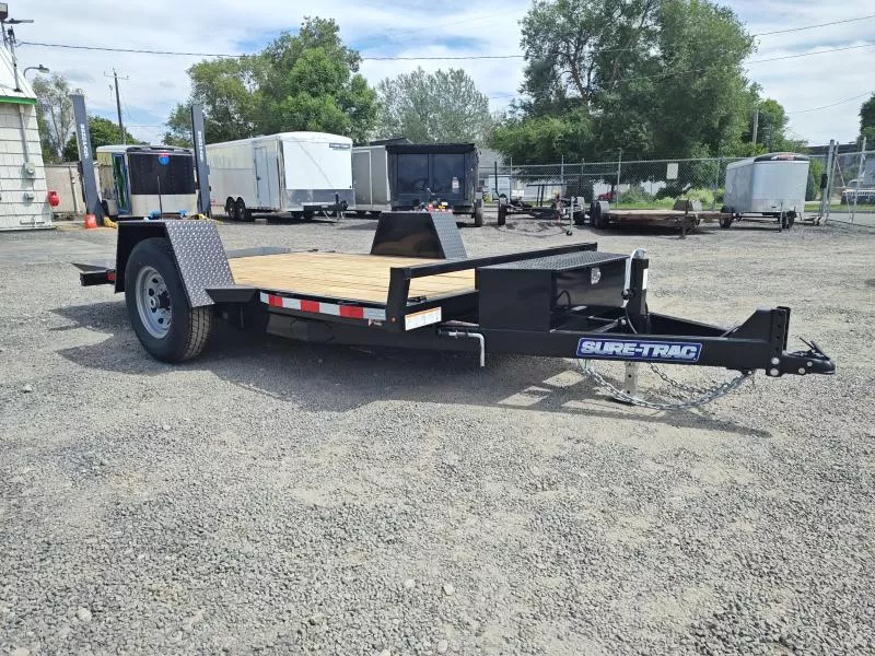 2025 Sure-Trac 6.5X12 7.8K Single Axle Tilt Equipment Trailer