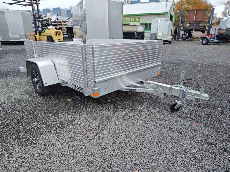 USED 2024 Bear Track 5.5x8 Aluminum Utility Trailer