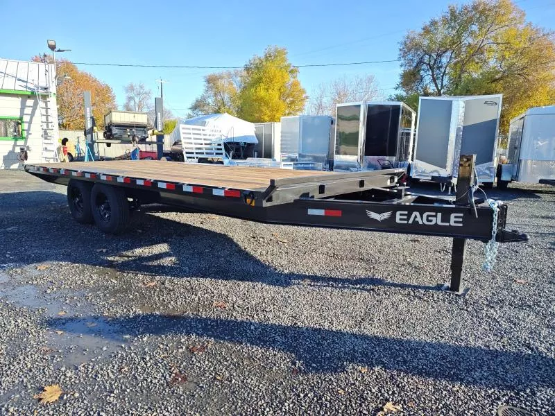 2026 Eagle Trailer 8.5x20 Blackhawk 14K Equipment Deckover