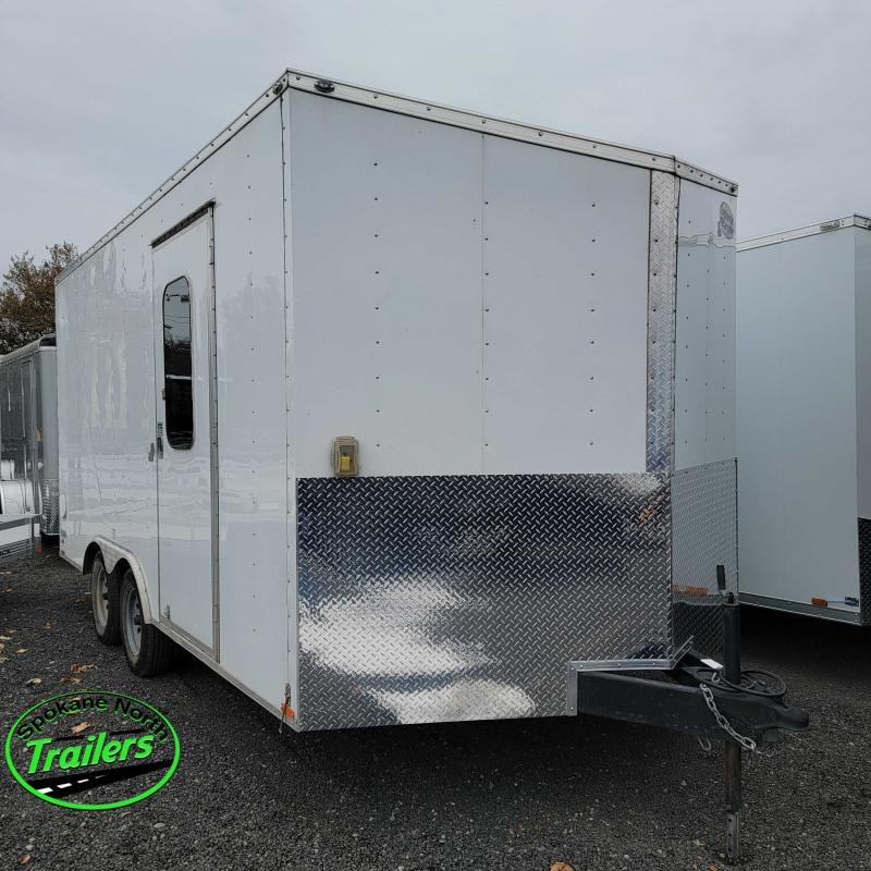 USED 2018 Continental Cargo 8.5x16 Cargo / Enclosed Trailer USED 2018 Continental Cargo 8.5x16 Cargo / Enclosed Trailer