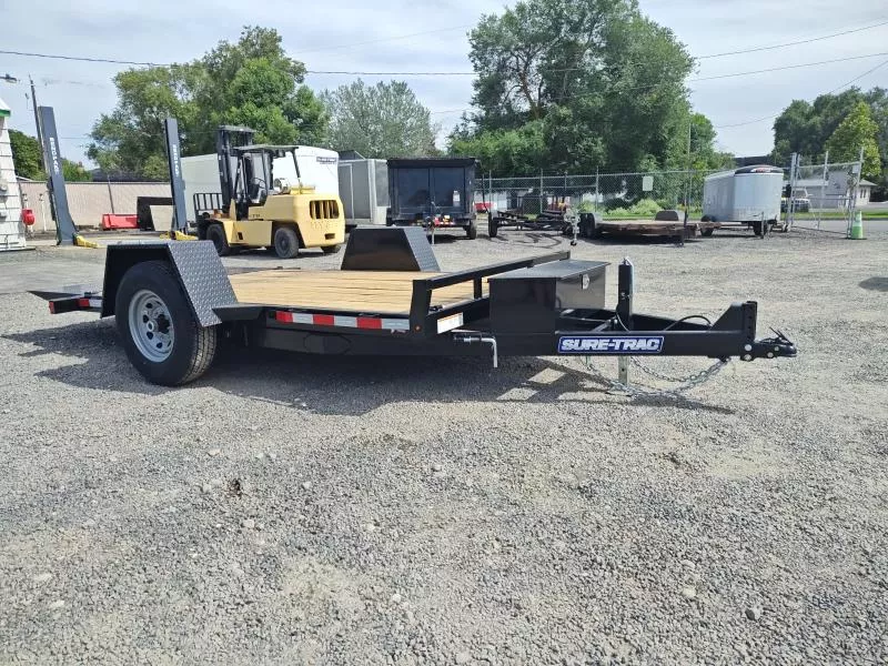 2025 Sure-Trac 6.5X12 7.8K Single Axle Tilt Equipment Trailer