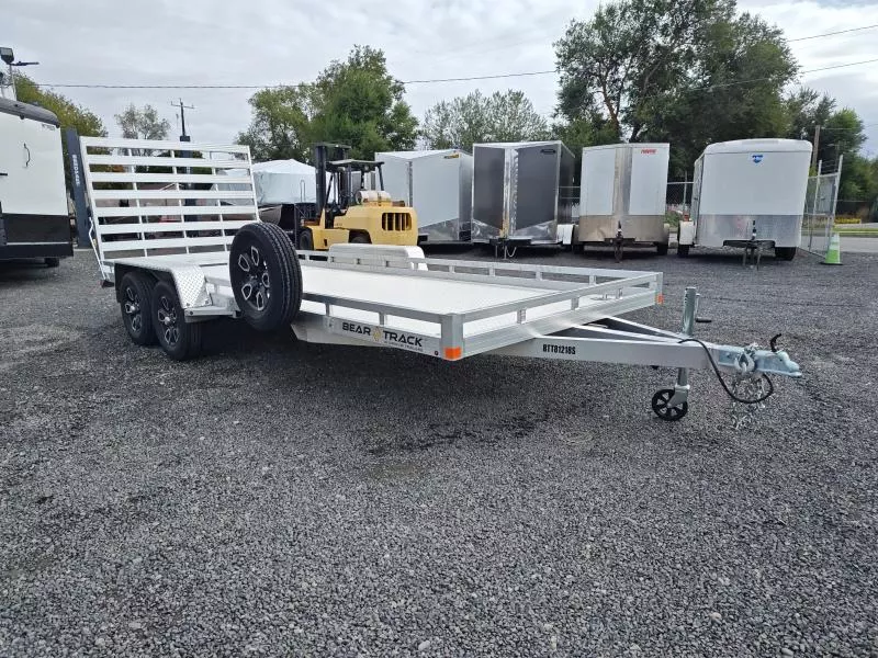 USED 2024 Bear Track 7x18 HD Utility Trailer