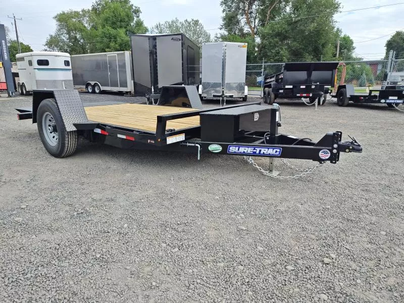 2026 Sure-Trac 6.5X12 7.8K Single Axle Tilt Equipment Trailer