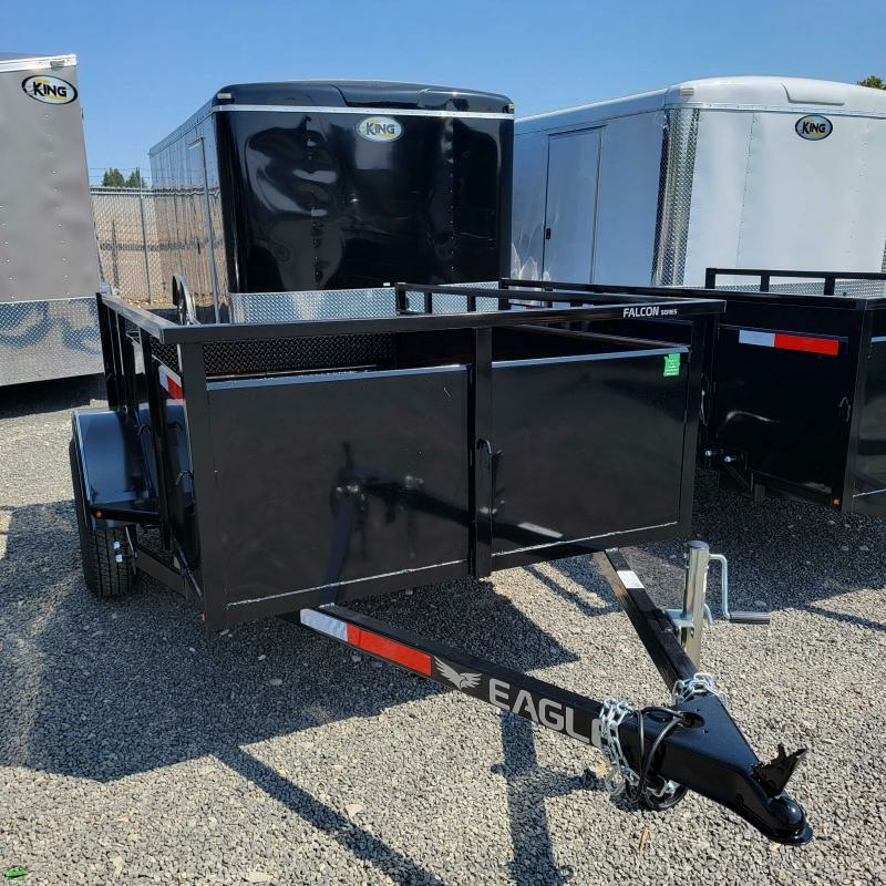 2023 Eagle Trailer Falcon Lightspeed 5x10 Landscape Utility Trailer