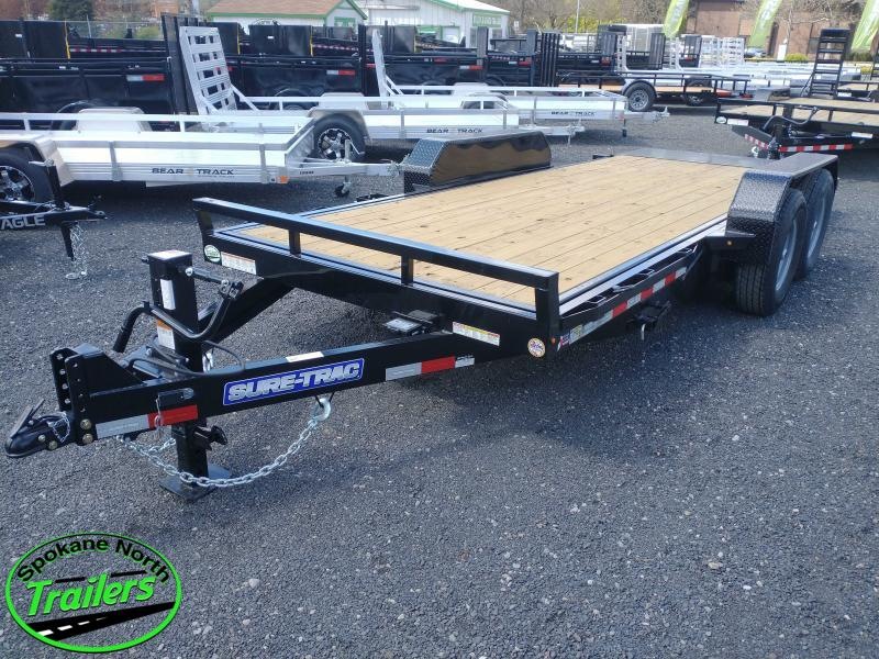 2022 Sure-Trac 7x18 Tilt Bed Equipment Trailer 14K 2022 Sure-Trac 7x18 Tilt Bed Equipment Trailer 14K