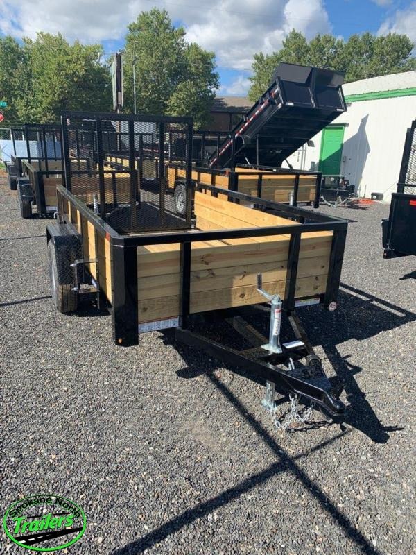 2021 Sure-Trac 5x8 Tube Top Three Board Trailer 3K 2021 Sure-Trac 5x8 Tube Top Three Board Trailer 3K