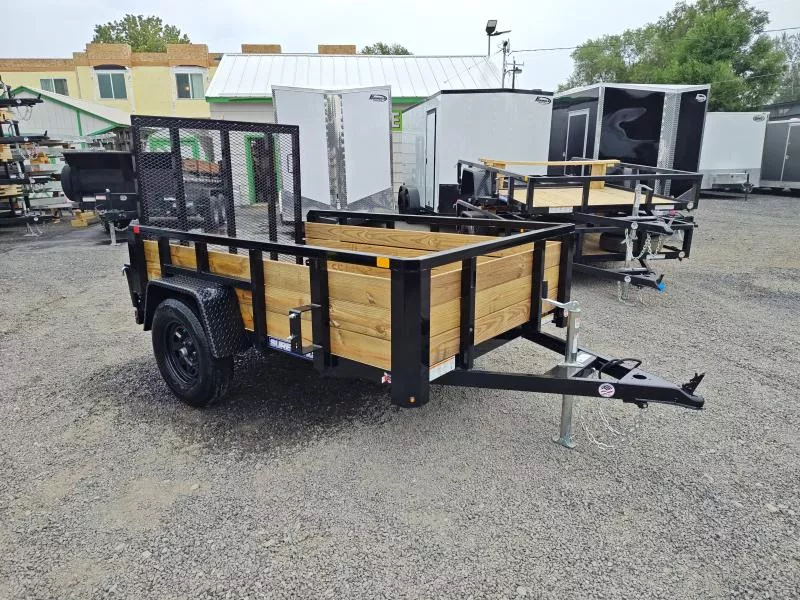2026 Sure-Trac 5x8 Tube Top Three Board Trailer  3K 