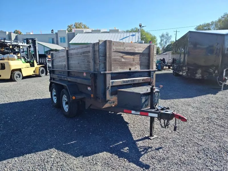 USED 2007 PJ TRAILERS 5X10 7K DUMP TRAILER