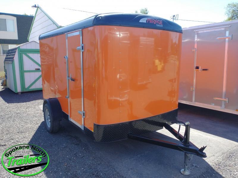 USED 2017 Mirage XPO 6X10 Cargo / Enclosed Trailer USED 2017 Mirage XPO 6X10 Cargo / Enclosed Trailer