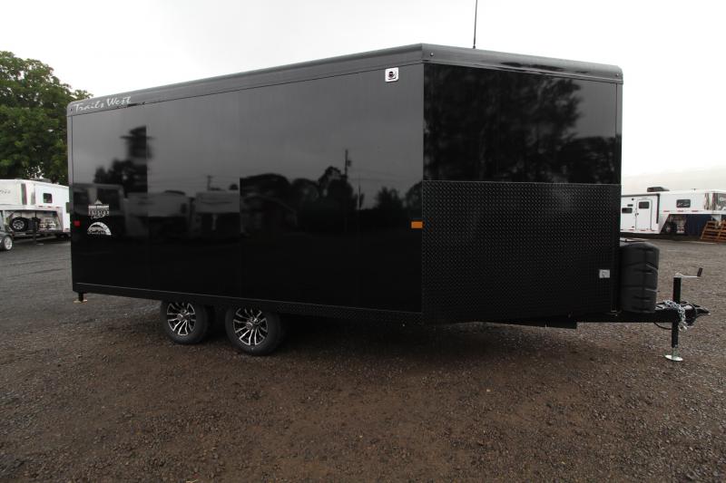 2023 Trails West RPM Burandt 20 foot Snowmobile Trailer Furnace