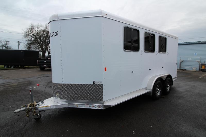 2020 Exiss 730 - 3 Horse Trailer - All Aluminum Construction - Drop Down Feed Windows - Adjustable Saddle Rack 2020 Exiss 730 - 3 Horse Trailer - All Aluminum Construction - Drop Down Feed Windows - Adjustable Saddle Rack