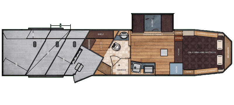 2021 Trails West 11X15 4 HORSE TRAILER LIVING QUARTERS W/ SLIDE OUT-SIDE LOAD-HAY POD-MANGERS-STUD DIVIDER 2021 Trails West 11X15 4 HORSE TRAILER LIVING QUARTERS W/ SLIDE OUT-SIDE LOAD-HAY POD-MANGERS-STUD DIVIDER