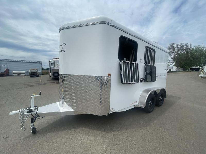 2022 Thuro-Bilt Liberty 2 Horse BP - REDUCED $700 - Warmblood Size - Drop Down Windows - Water Tank- Swing Out Saddle Rack - Double Rear Doors - 2022 Thuro-Bilt Liberty 2 Horse BP - REDUCED $700 - Warmblood Size - Drop Down Windows - Water Tank- Swing Out Saddle Rack - Double Rear Doors -