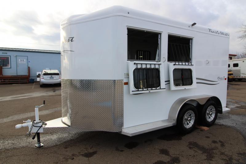 2020 Trails West Classic 2 Horse Trailer UPGRADED Extra Tall 7'6