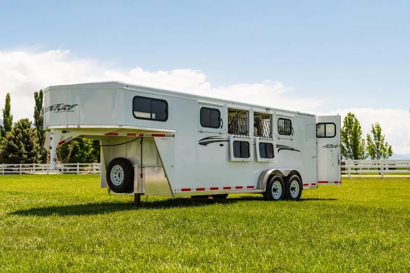 2026 Trails West Adventure 4 Horse GN Trailer