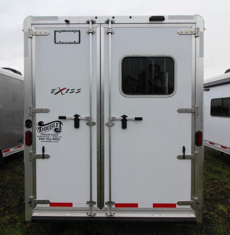 2022 Exiss Escape 7204 4ft SW Living Quarters ALUMINUM 2 Horse