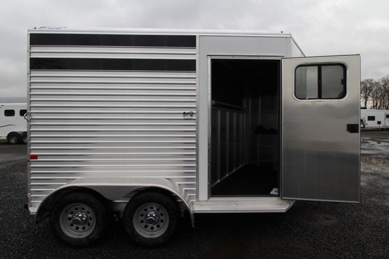 2021 FRONTIER COLT SERIES 2 HORSE ALUMINUM HORSE TRAILER 7'6" TALL