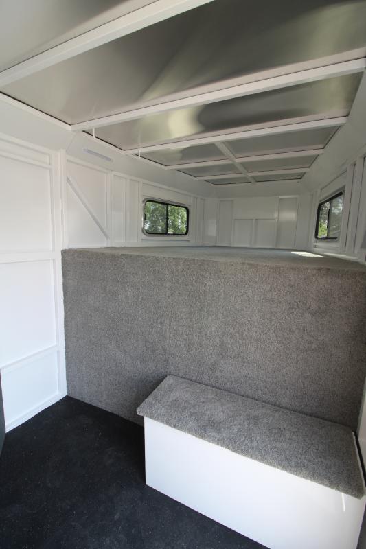 2024 Trails West Classic Gooseneck 3 Horse Trailer Living Quarter