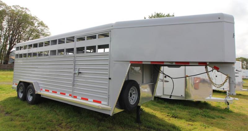 2023 Trails West Hotshot GN 7'6"x20' Stock Trailer 2023 Trails West Hotshot GN 7'6"x20' Stock Trailer