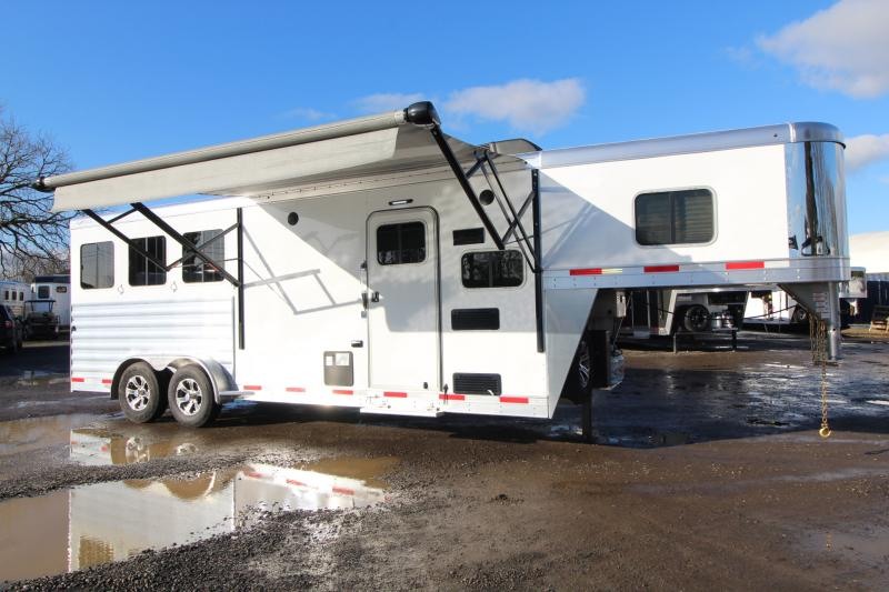 2023 Exiss Escape 7308 - 8ft Short Wall Living Quarters 3 Horse Trailer 2023 Exiss Escape 7308 - 8ft Short Wall Living Quarters 3 Horse Trailer