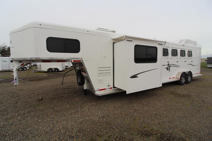 2021 Trails West 12'SW-7'Wide-4 Horse-SIDE TACK-Slide Out-Escape Door-Stud Wall 2021 Trails West 12'SW-7'Wide-4 Horse-SIDE TACK-Slide Out-Escape Door-Stud Wall
