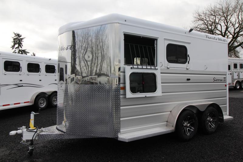 2019 Trails West Sierra II 7'6" Tall 2 Horse Trailer PRICE REDUCED