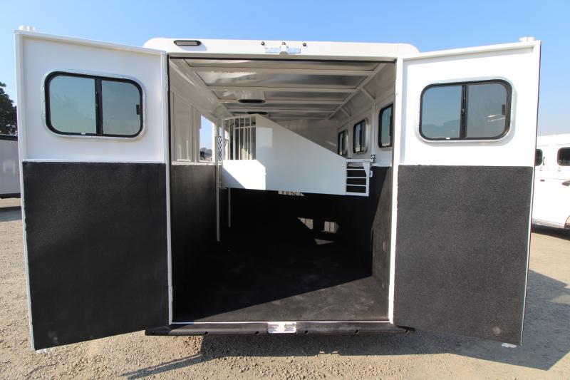 2023 Trails West Manufacturing Adventure II MX 3 Horse Trailer Horse