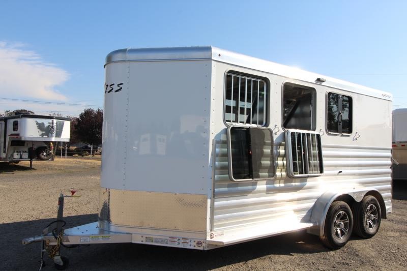 2022 Exiss Express CXF 3 Horse Trailer Easy care Flooring Horse