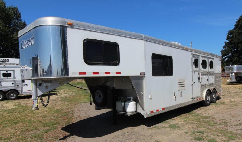 2012 Cimarron Trailers NORSTAR 3 HORSE TRAILER -LIVING QUARTERS Horse Trailer 2012 Cimarron Trailers NORSTAR 3 HORSE TRAILER -LIVING QUARTERS Horse Trailer
