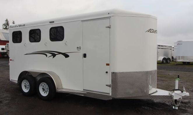 2021 Trails West Adventure MX - Swing Out Saddle Racks - 25 Gallon Water Tank - LED Load Lights 2021 Trails West Adventure MX - Swing Out Saddle Racks - 25 Gallon Water Tank - LED Load Lights