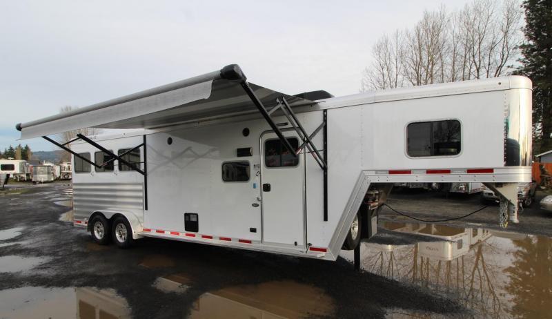 2020 Featherlite 7841 - Liberty 10' sw Living Quarters 3 Horse Trailer - Easy Care Flooring - PRICE REDUCED $500 2020 Featherlite 7841 - Liberty 10' sw Living Quarters 3 Horse Trailer - Easy Care Flooring - PRICE REDUCED $500