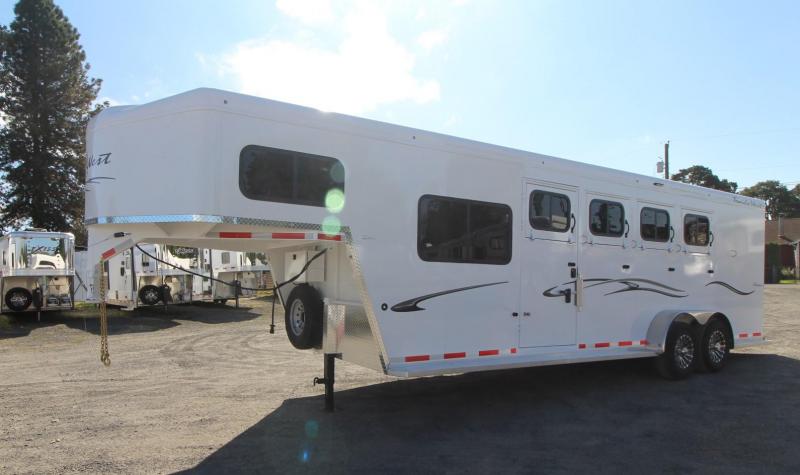 2021 Trails West Classic - Side Tack - Comfort Package - 7'6" Tall Horse Trailer 2021 Trails West Classic - Side Tack - Comfort Package - 7'6" Tall Horse Trailer