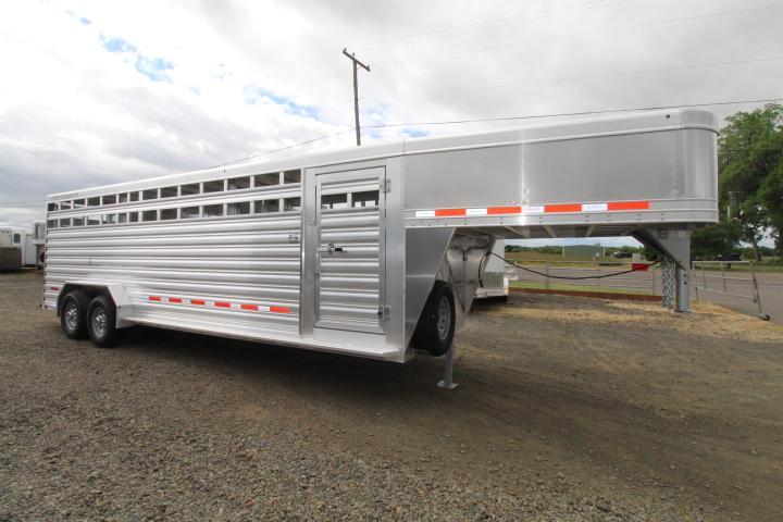 2021 Featherlite 8127 24' Stock Trailer-Two Cut Gates-Sliders Livestock Trailer 2021 Featherlite 8127 24' Stock Trailer-Two Cut Gates-Sliders Livestock Trailer