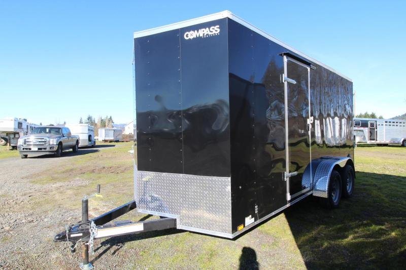 2023 Compass Jasper TE Cargo 7x14 FT Enclosed Cargo Trailer 2023 Compass Jasper TE Cargo 7x14 FT Enclosed Cargo Trailer