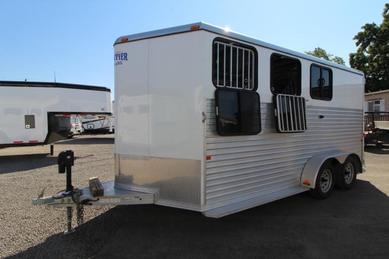 2016 Frontier Strider 3 Horse Aluminum Trailer - Heavy Duty kick wall liner 2016 Frontier Strider 3 Horse Aluminum Trailer - Heavy Duty kick wall liner